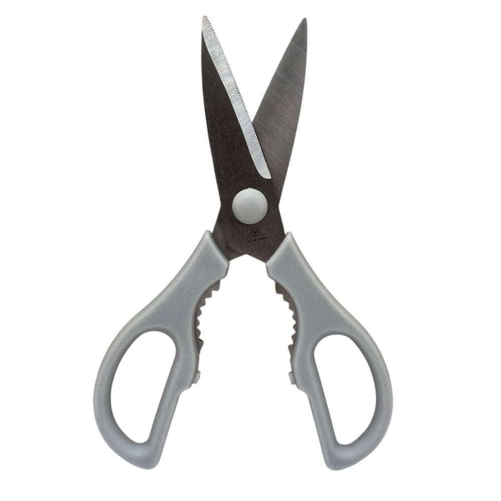 Wusthof Pull-Apart Kitchen Shears 8 Inch Stainless Steel Silver White